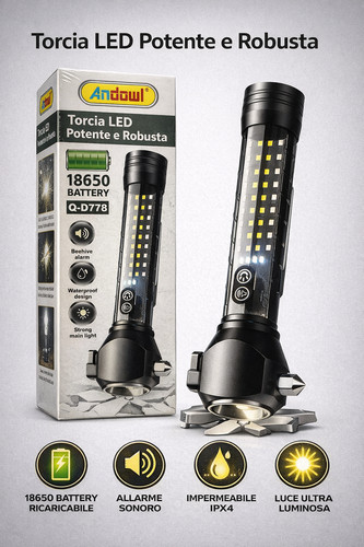 Torcia led potente - led,