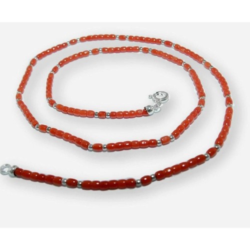 Collana corallo rosso - collana,