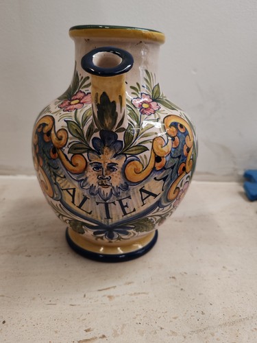 Vaso maiolica versatore - vaso,