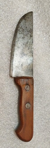 Antico coltello macellaio - antico,