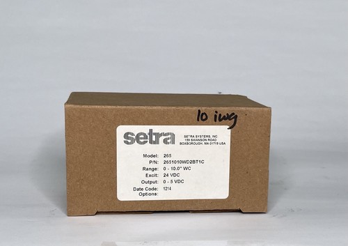 Setra pressione differenziale - setra,
