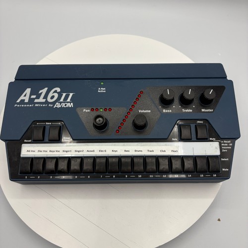 Aviom 16ii mixer monitor - aviom,