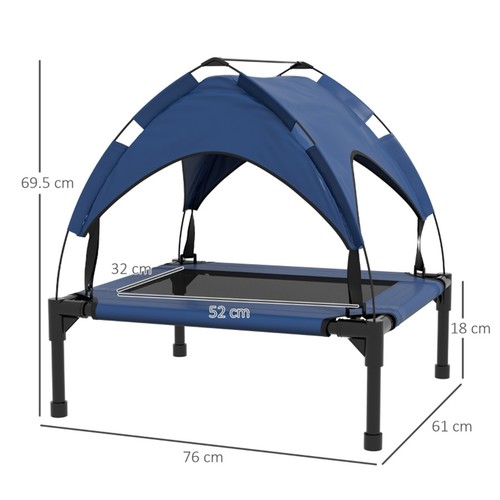 Letto per animali rialzato - letto,