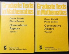Commutative Algebra Vol I + II