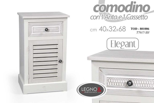 Comodino armadietto anta - comodino,