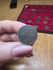 MONETA REGNO LOMBARDO VENETO 1 CENT 1849 AE