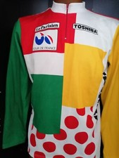 maglia ciclismo originale vintage team toshiba le parisien tour de france tg xxl