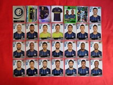 SQUADRA COMPLETA FIGURINE STICKERS CALCIATORI PANINI 2016/17 2017 INTER