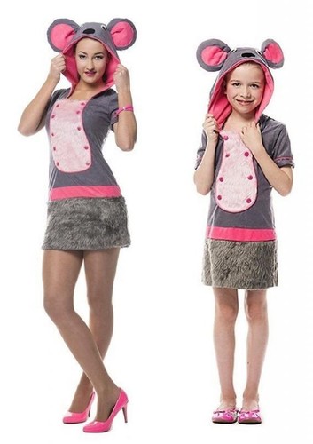 Costume vestito topolino minni - vestito,