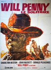 Locandina Cinema Western Will Penny Il Solitario Charlton Heston - 120 X 160 CM