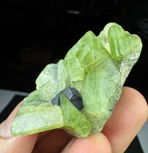 Cristalli peridoto naturale - cristalli,