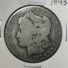 1893 Key Date Morgan Dollar