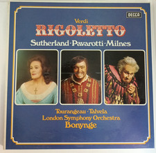 VERDI - Rigoletto PAVAROTTI LP