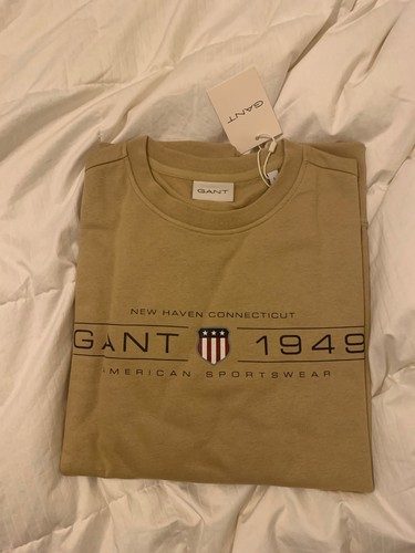 Felpa gant beige - felpa, l