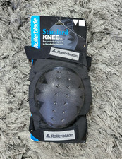 Ginocchiere Rollerblade standard vintage anni 90 adulto grandi nere logo pattino in linea nuove