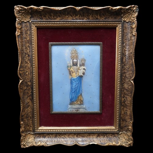 Miniatura madonna nera - madonna,