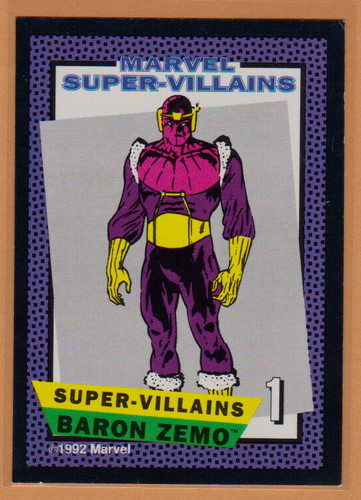 Carta pressman baron zemo 1992 - carta,