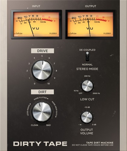 Plugin audio nastro sporco