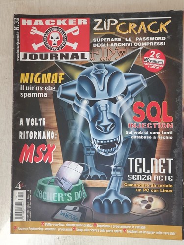 Rivista hacker journal 32 - journal, n.32