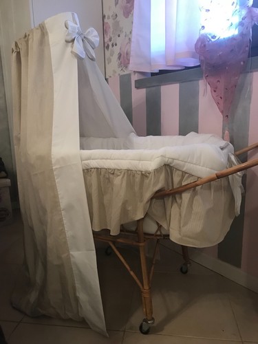 Culla vimini vintage - in,