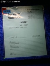 Manuale servizio sony tc - servizio,