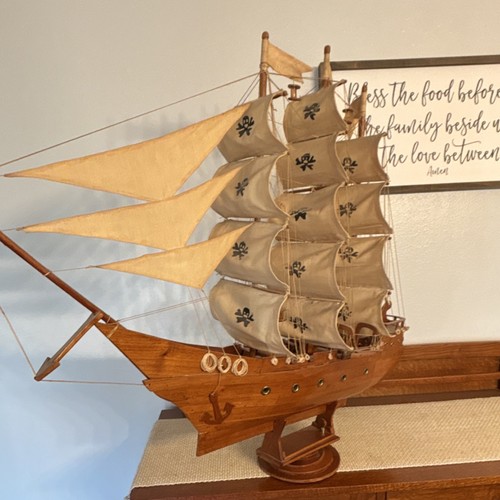 Modellino nave pirata legno - nave,