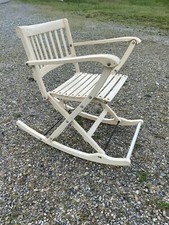 Sedia A Dondolo Pieghevole Reguitti 