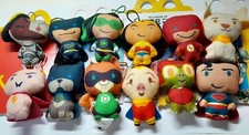 MCDONALD'S HAPPY MEAL LOTTO 12 PELUCHE DC LEAGUE SUPER PETS SUPERPETS COMPLETO