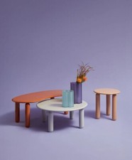 Okra kartell azzurro vaso - azzurro,