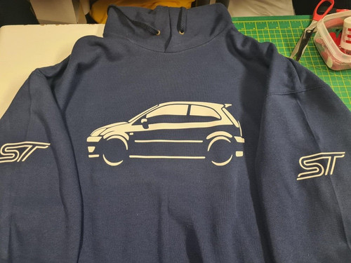 Felpa con cappuccio ford - felpa,