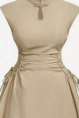 Abito cheongsam con colletto - cheongsam,