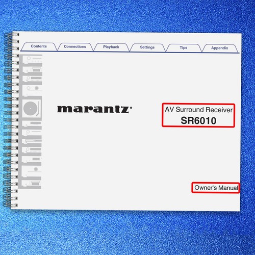 Marantz sr6010 receiver - marantz,