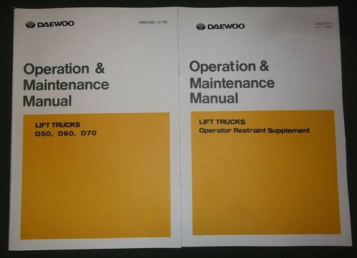Daewoo d50 d60 d70 - daewoo,