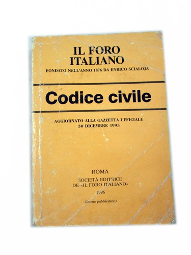 V3457 foro italiano - v3457, fondato