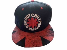 Red Hot Chili Peppers SnapBack Hat Black & Red NWOT