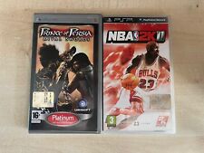 PSP-2giochi Prince Of Persia:Rival Swords+NBA 2k11+ProDuo 4gb+ Adattatori ProDuo