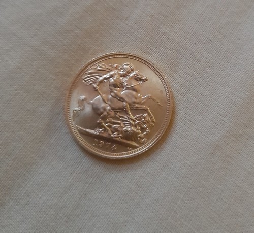 Sterlina oro elizabeth - d,