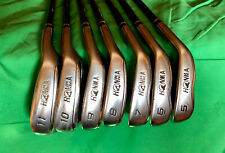 set 7 ferri usati HONMA MG803 2 stelle completo di copri ferri e cappellino 