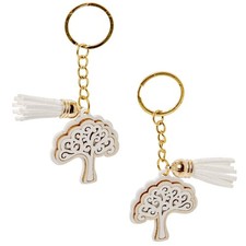 12 PZ Portachiavi legno ALBERO