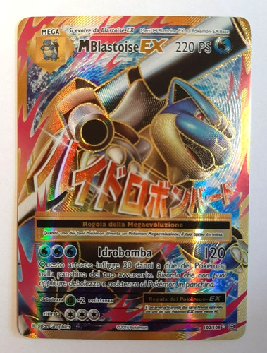 Pokemon mblastoise 102 108 - mblastoise, ex