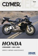 Manuale Honda CBR600RR 2003-2006 Clymer Officina Service Repair