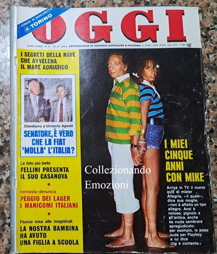 Oggi rivista 1976 mike - rivista, n.51