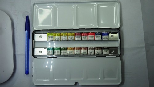 Boîte aquarelle winsor - aquarelle, et