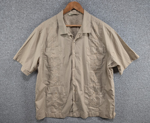 Camicia uomo havanera beige - havanera,