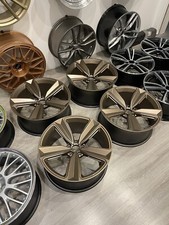 4 Cerchi RS4 RS5 Peak Audi 9x20 Et26 Forgiati Oem Audi 8W0601025CS Matt Bronze