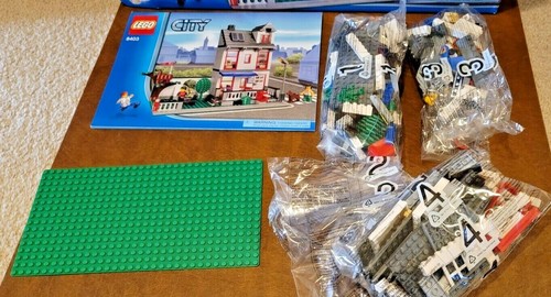 Opend box lego - box, city