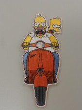 Vespa Piaggio Toppa patch (No Placca Plakette Plaque) Simpson .