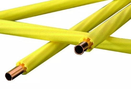 Tubo rame rivestito giallo per - rivestito,