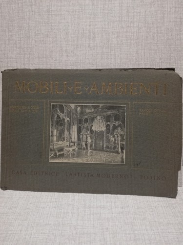 Mobili ambienti secoli xii a - ambienti,