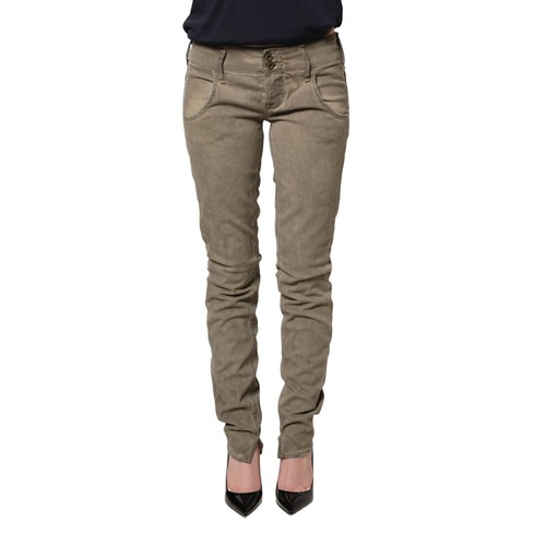 Cycle jeans marrone cotone - cycle,